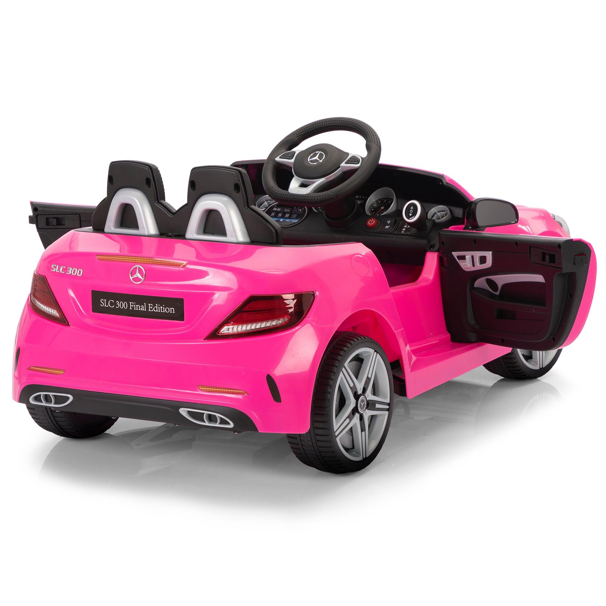 12V Kids SLC300 Ride On Toy Car - Electric Battery Powered Vehicle with LED Lights & Horn for Children Ages 3-6 | Outdoor Play, Birthday Gift, Backyard Fun