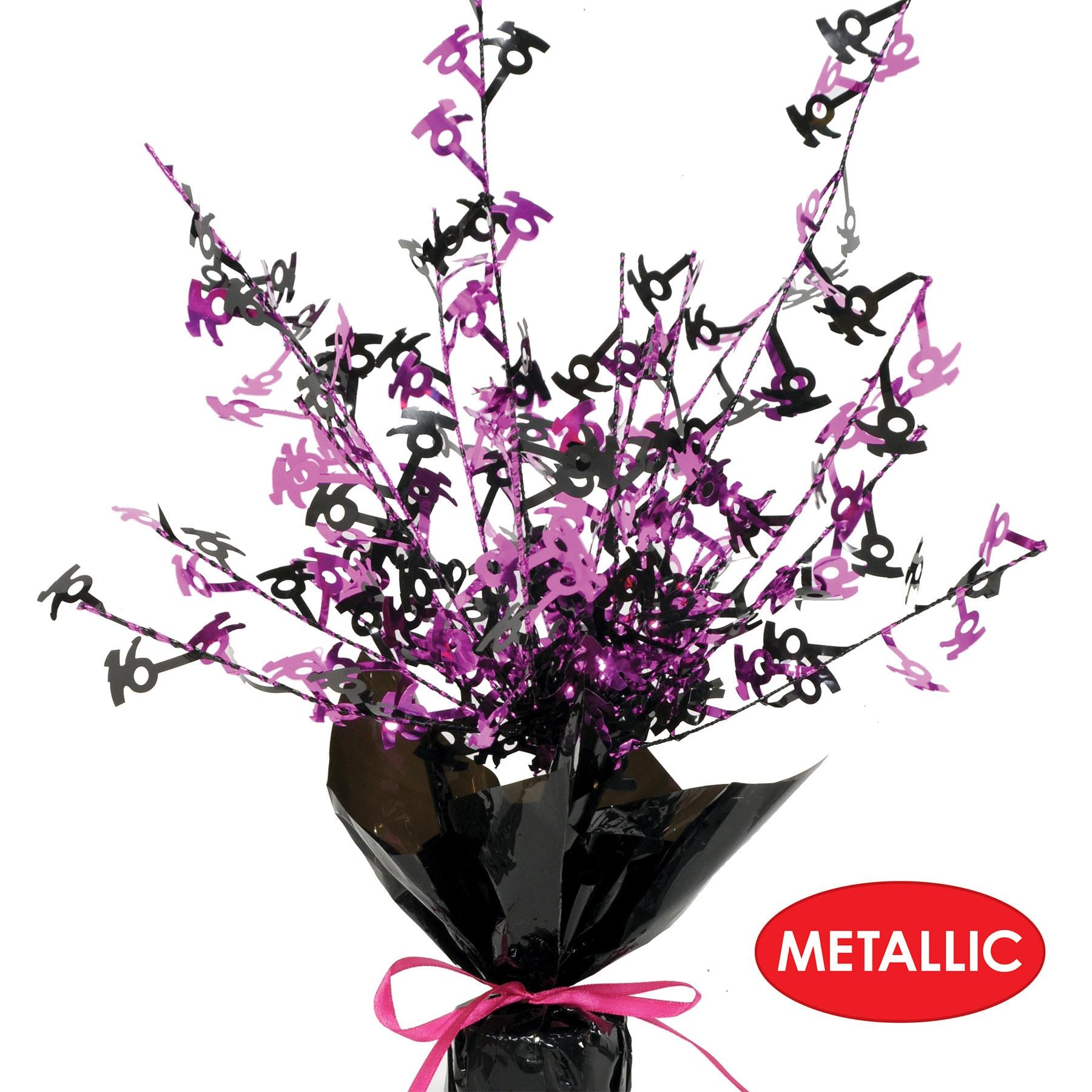 12 Pack Beistle 16th Birthday Party Centerpieces - Colorful Sweet 16 Table Decorations for Girls & Boys - Perfect for Birthday Celebrations, Sweet 16 Parties & Milestone Decorations