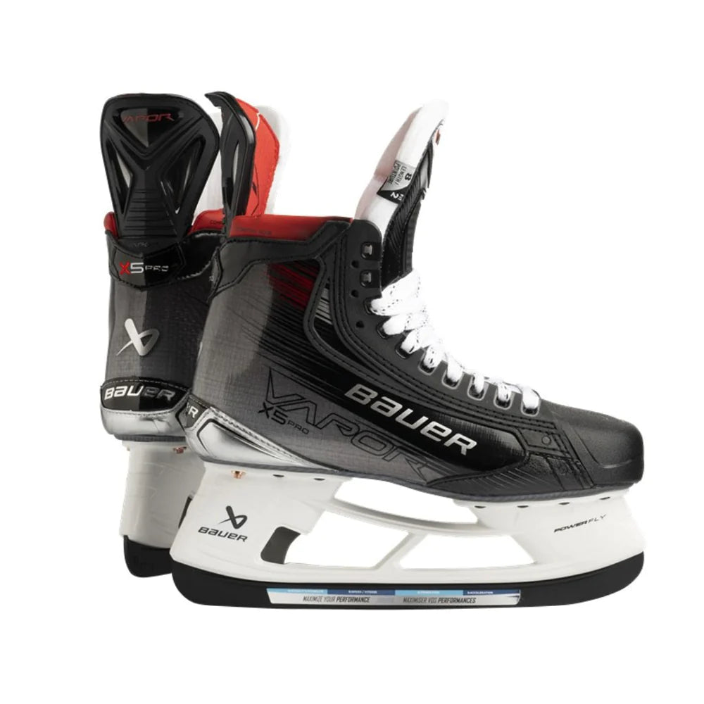 Bauer Vapor X5 Pro Hockey Skates for Intermediate Players – Lightweight Performance Skates for Ice Hockey Training and Games