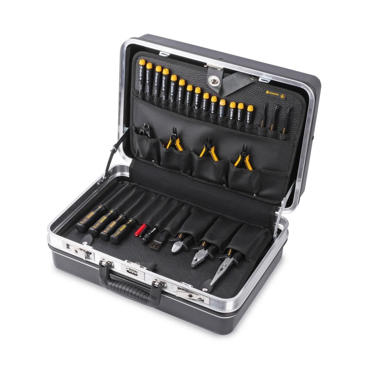 Bernstein EPA 6900 Professional 32-Piece Tool Set - Complete Service Toolbox for Automotive Repair & Home Maintenance