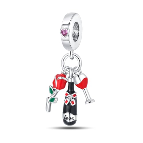 Ac Wine-Roses-Travel Charms
