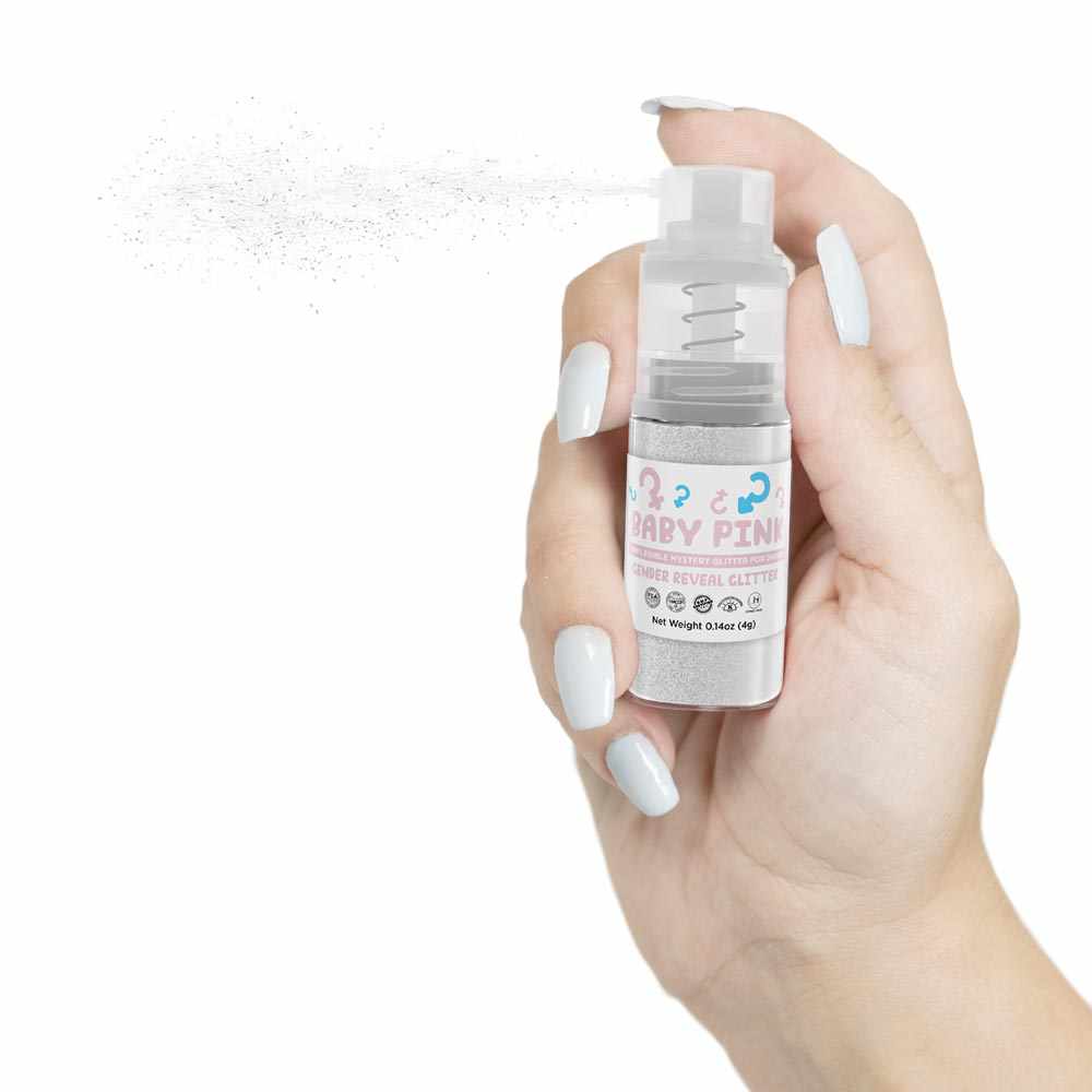 Pink and Blue Color Changing Gender Reveal 4g Mini Pump Set for Baby Showers, Gender Reveal Parties & Celebrations - Fun Party Supplies for Expecting Parents