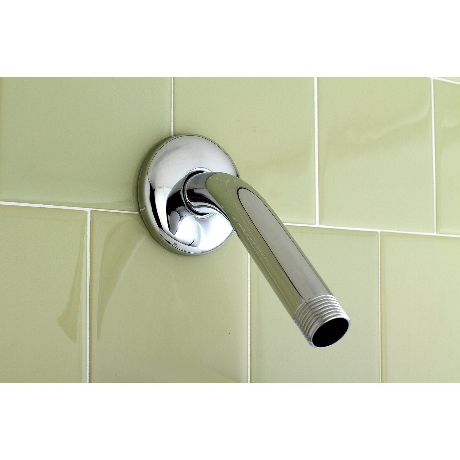Chrome Shower Arm K150K1 - 6 Inch Adjustable Bathroom Fixture for Modern Showers - Perfect for Home Renovation & Spa-Like Experience