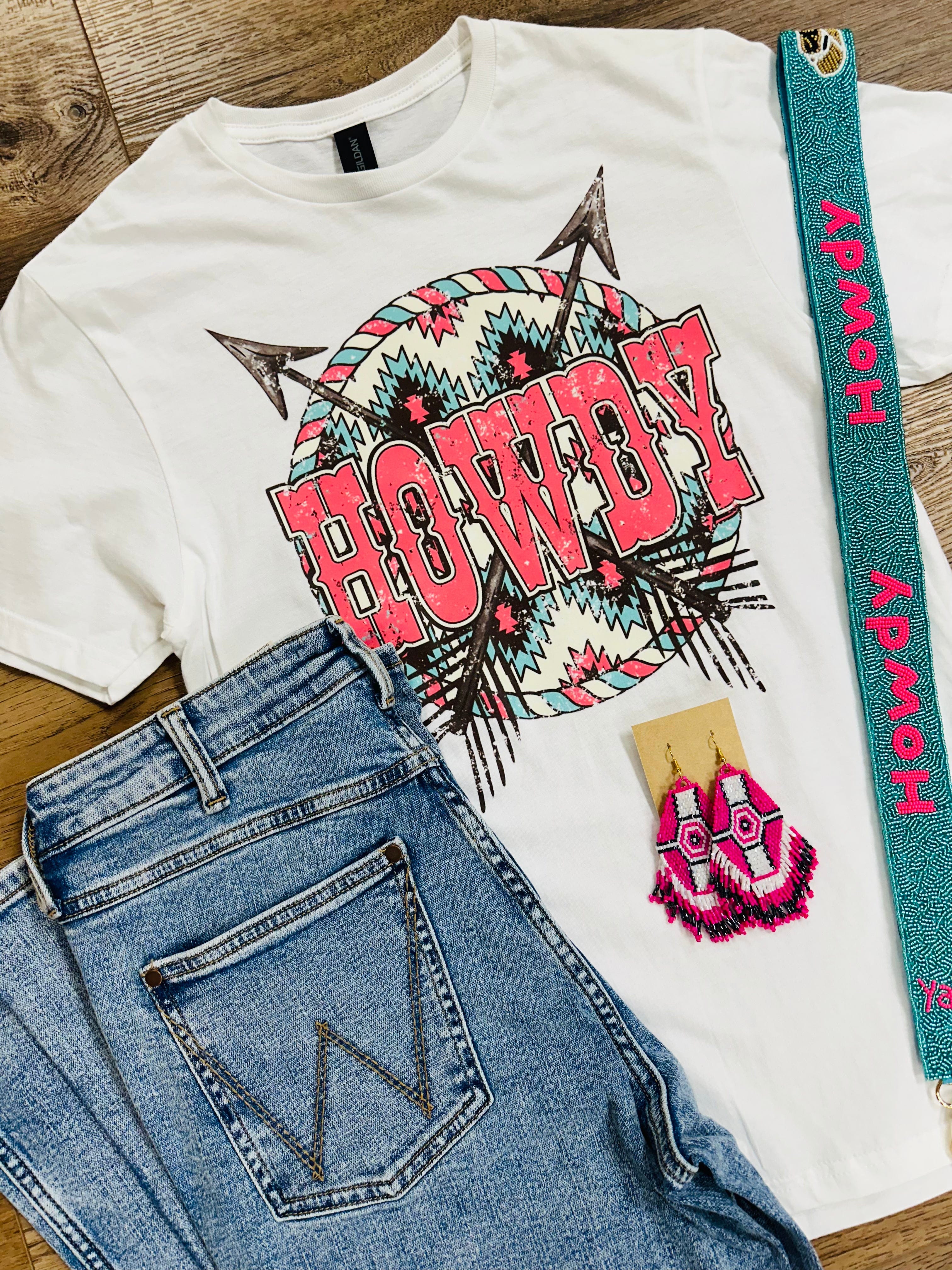 Vintage Aztec Print Western Shirt for Women - Stylish Cowgirl & Boho Top for Casual Wear, Music Festivals & Country Events