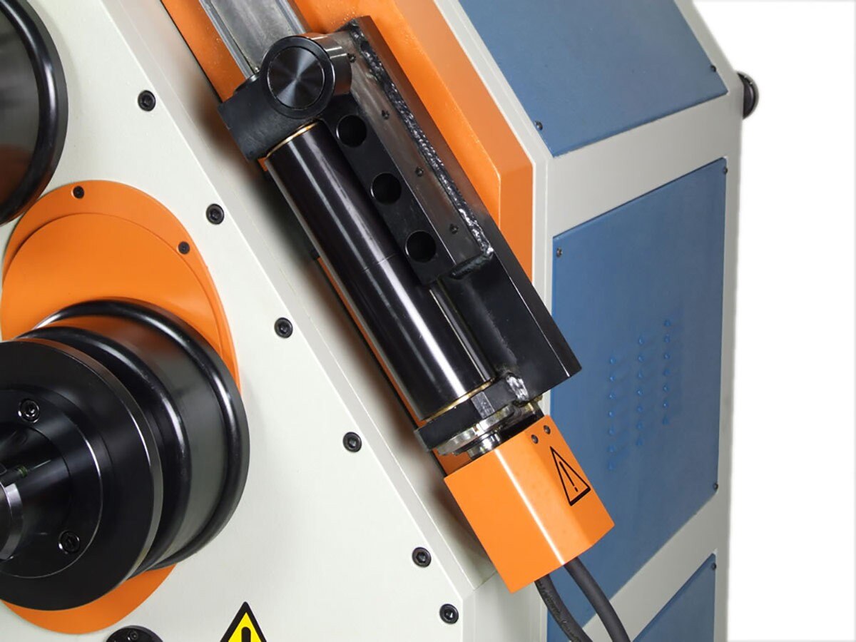 Baileigh Industrial BA9 1006841 Hydraulic Roll Bender R H85 - Professional Metal Bending Machine for Pipe, Tube & Bar Fabrication - Perfect for Metalworking Shops, Construction Sites & DIY Projects