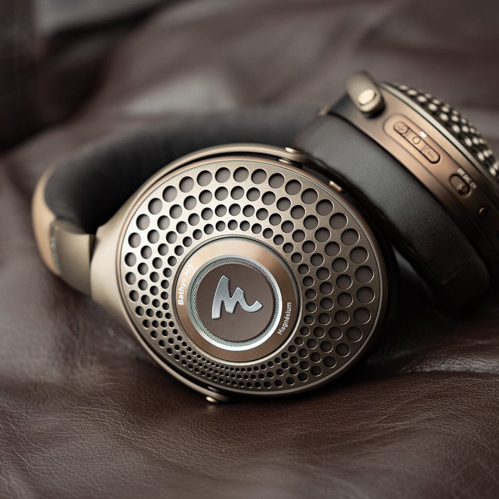Focal Bathys MG Wireless Bluetooth Headphones with Active Noise Cancellation - Premium Over-Ear Headphones for Travel, Work, and Music Listening