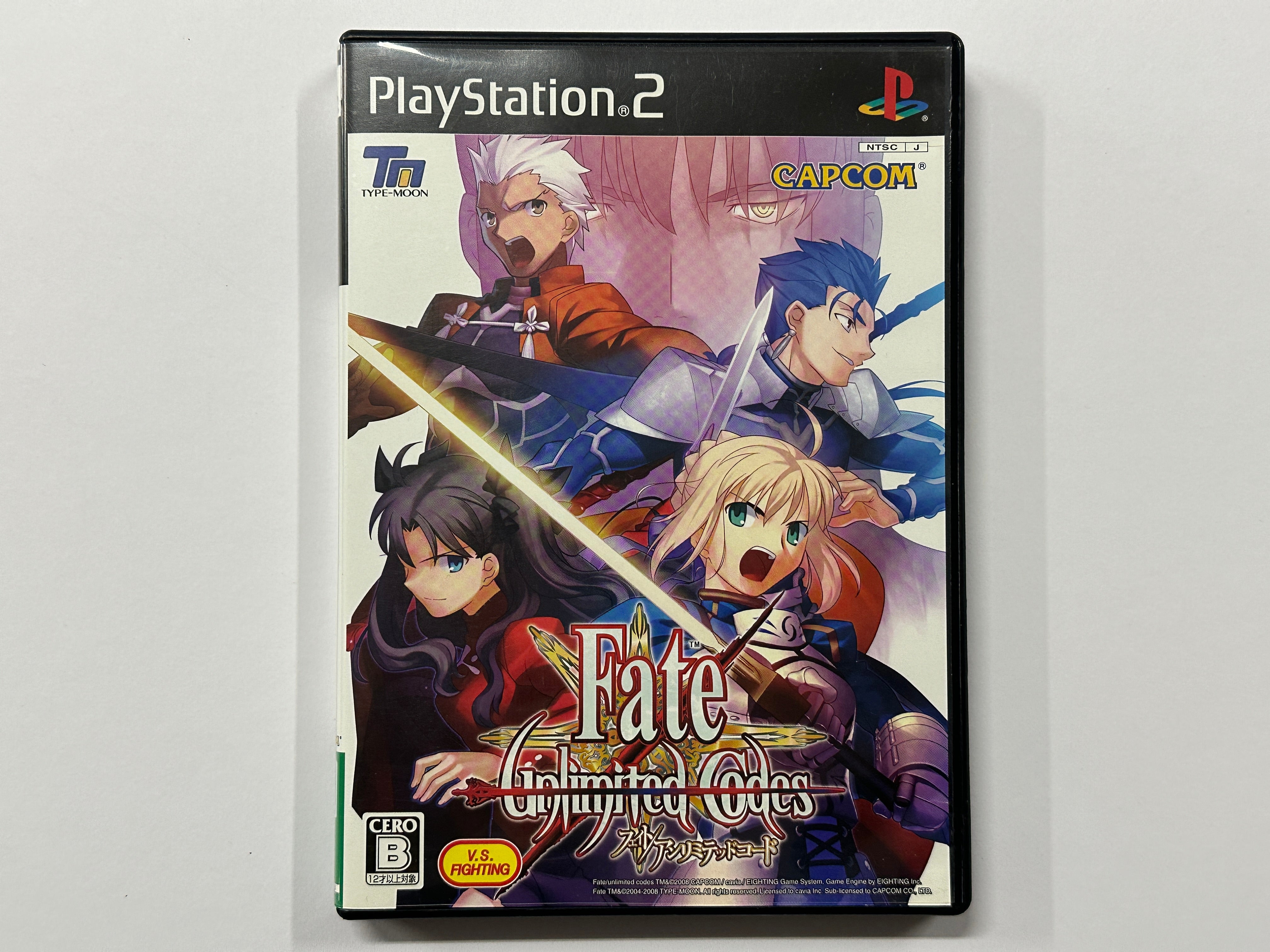 Fate/Unlimited Codes NTSC-J Complete Edition - Brand New in Original Case - Perfect for PlayStation 2 Collectors & Anime Fighting Game Fans