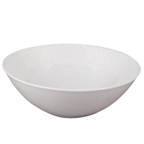Ecume Blanc Ceramic Cereal Bowl - Elegant & Durable Breakfast Bowl for Cereal, Soup, Salad - Perfect for Home, Office, or Restaurant Use