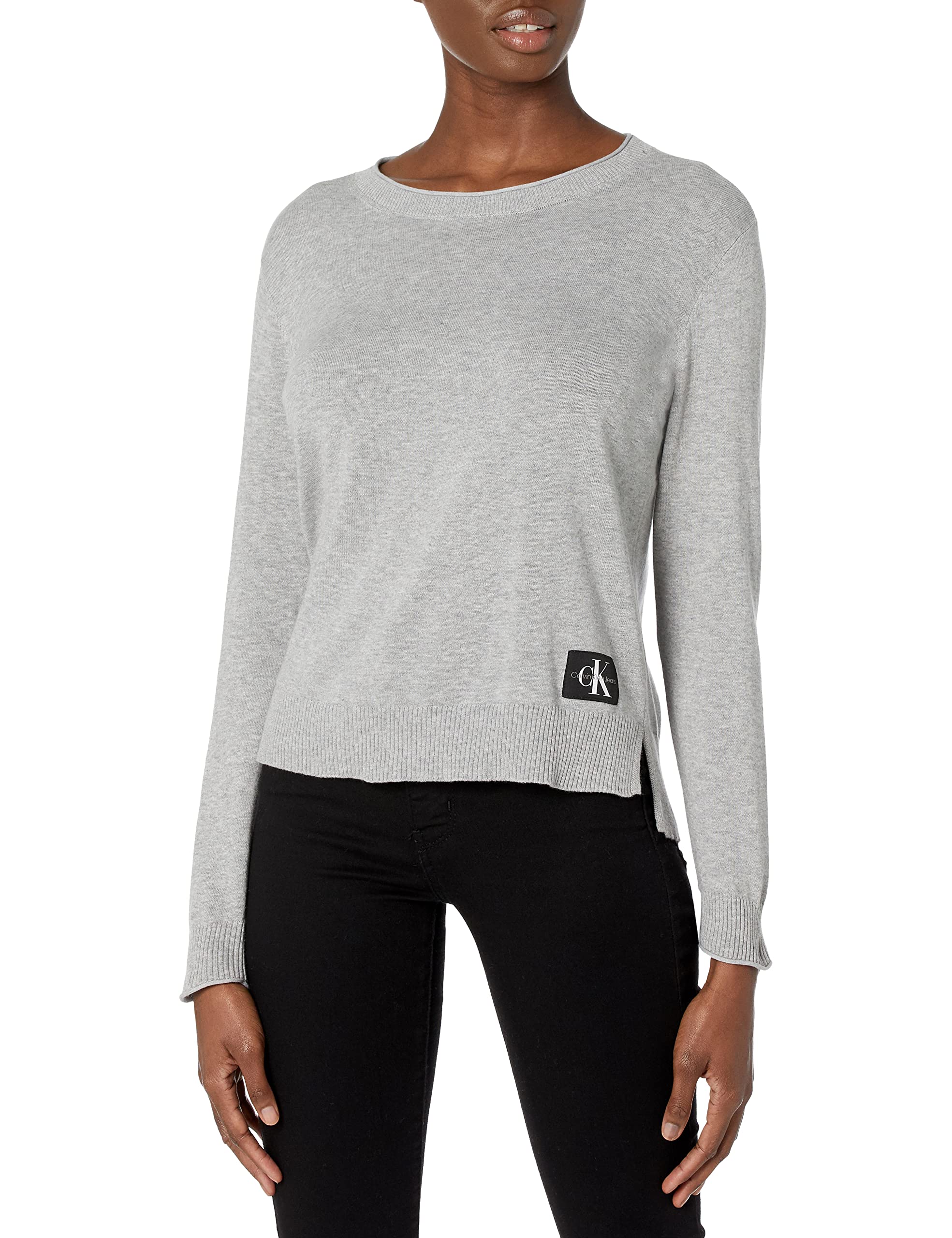 Calvin Klein Women's Stretch Skinny Jeans & Soft Cashmere Sweater Set - Perfect for Casual Outings, Date Nights & Office Wear