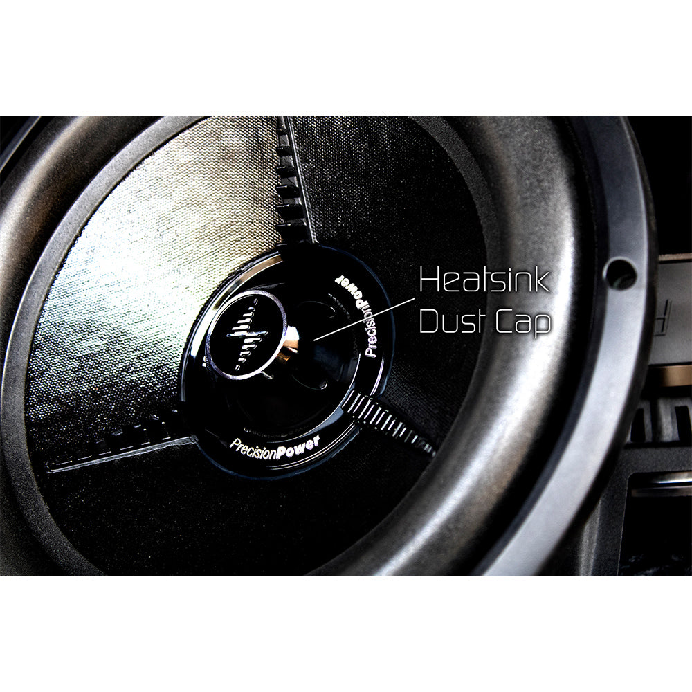Precision Power AW 10D4 ATOM Series 10 Inch D4 Subwoofer - High Performance Car Audio Bass Speaker for Trucks, SUVs & Custom Sound Systems