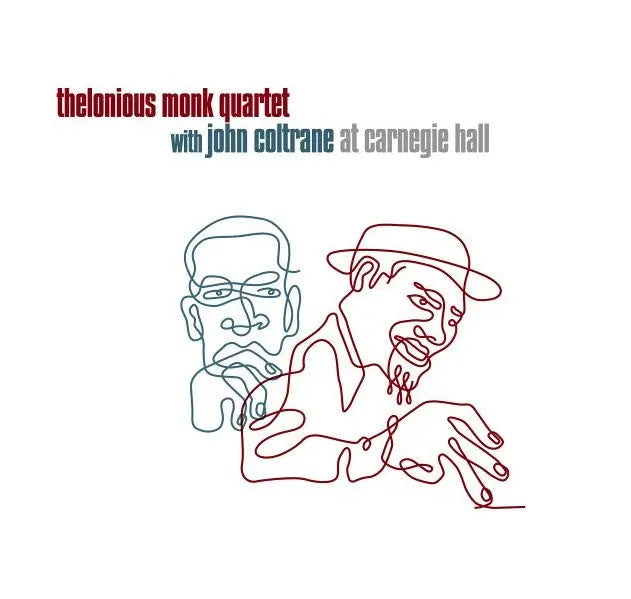 Thelonious Monk & John Coltrane - Live at Carnegie Hall Jazz Album (Vinyl/CD/MP3) | Legendary Jazz Collaboration | Perfect for Music Lovers & Jazz Collectors