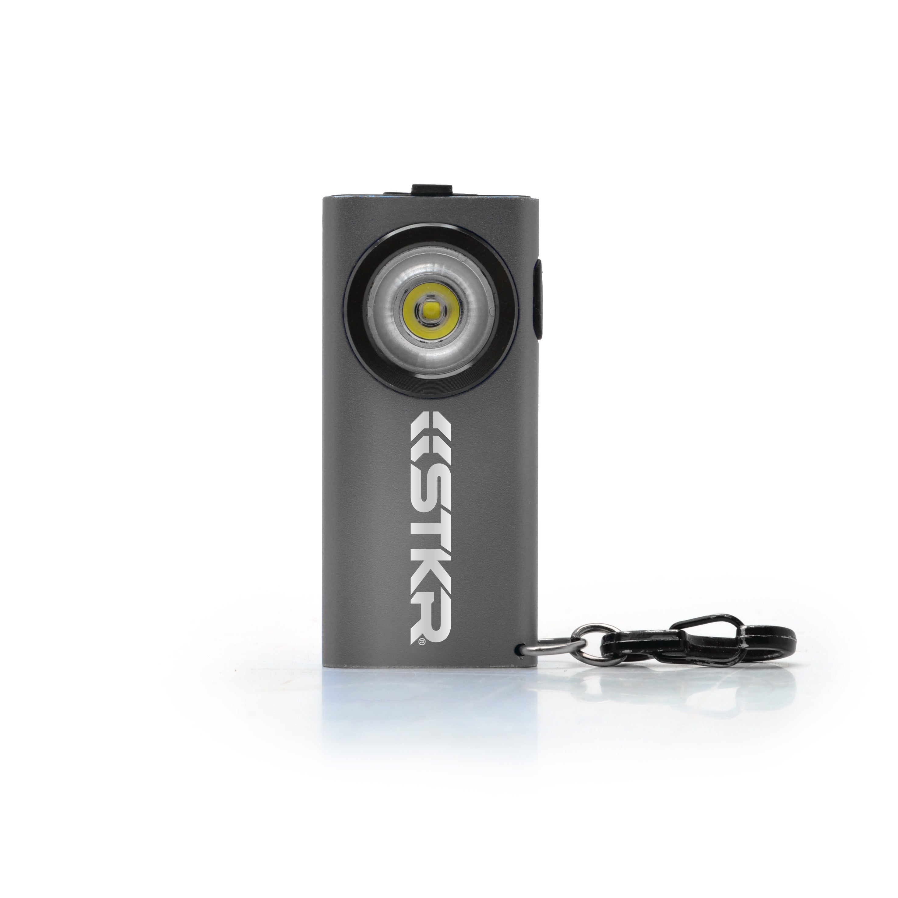Ultra Bright LED Keychain Light - SlimJimmy Mini Flashlight for Emergency, Camping, Hiking & Night Running - Compact Keyring Light for Keys, Backpacks & Outdoor Gear