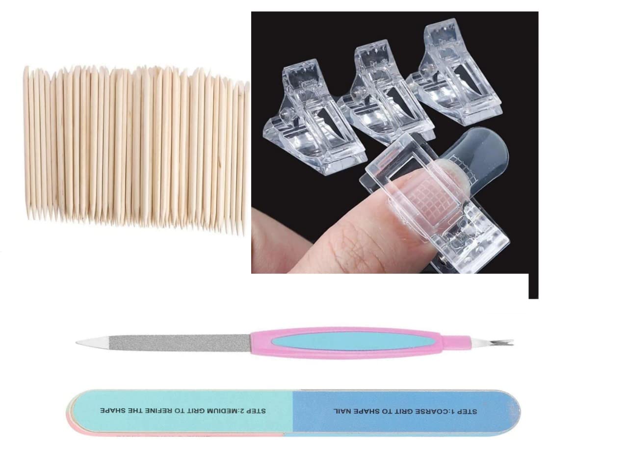 AJORA Professional Nail Art Combo Set - 24 Colors Gel Polish Kit with Nail Tools & Accessories for Salon & Home Manicure - Perfect for DIY Nails, Gifts & Special Occasions
