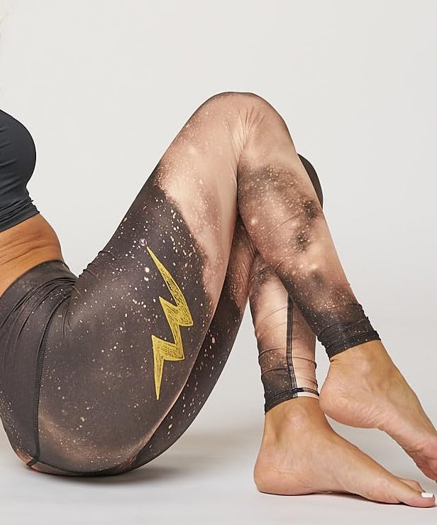 Teeki Women's Hot Pants Leggings - USA Made Sustainable Eco-Friendly Luxury Activewear, Quick Dry & Breathable for Yoga, Running & Workouts