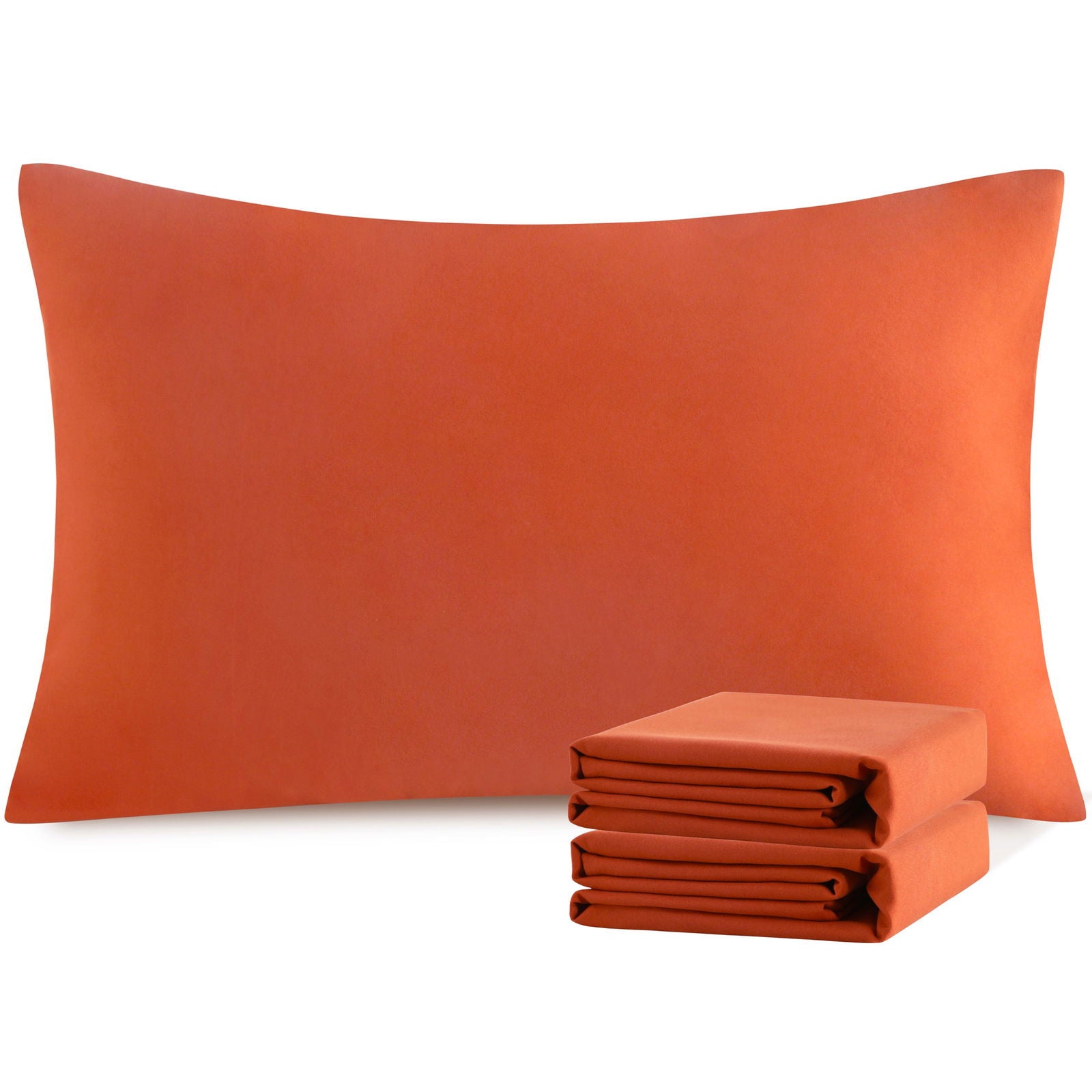 NTBAY Premium Microfiber Pillowcases with Envelope Closure - Ultra Soft Cooling Pillow Covers for Bedroom, Hotel & Travel (Set of 2)