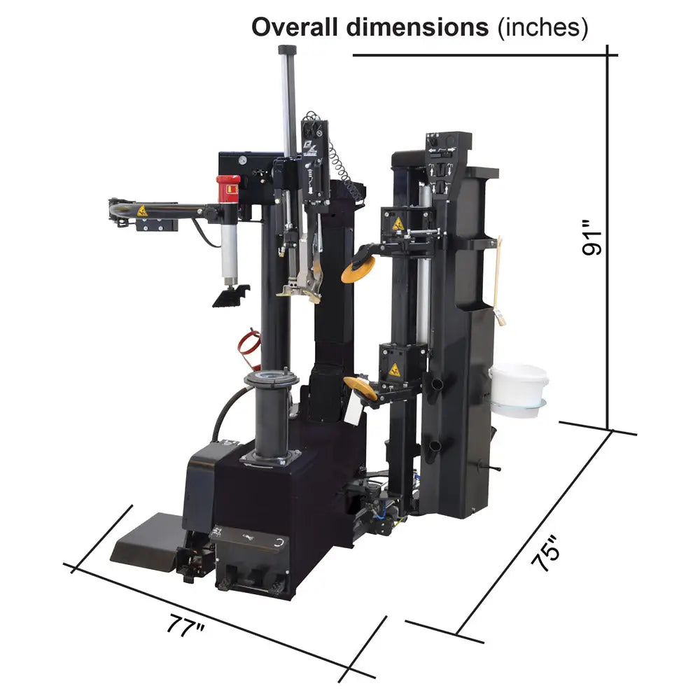 Coats APS 3000 Leverless Tilt Back Tire Changer Machine - Professional Automotive Wheel Service Equipment for Tire Shops & Auto Repair Centers