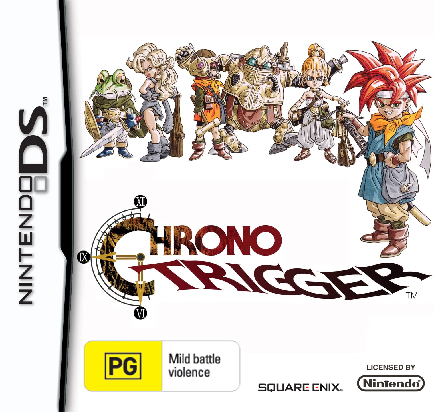 Chrono Trigger Nintendo DS Game - Classic RPG Adventure for NDS - Perfect for Travel, Commuting & Retro Gaming Enthusiasts