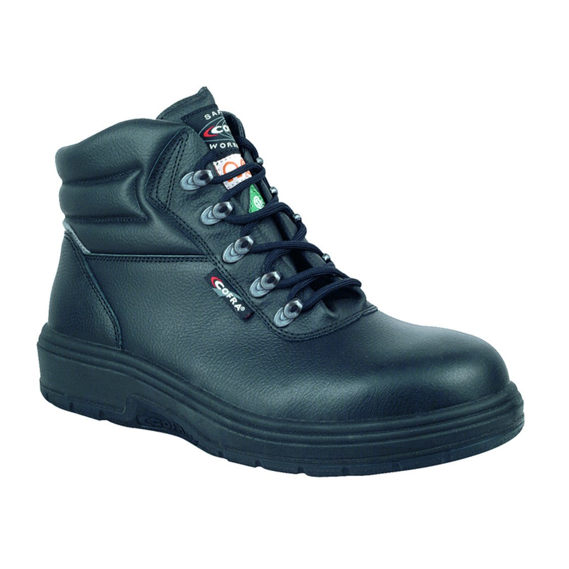Cofra Asphalt 6 Composite Toe EH Safety Work Boots - OSHA Approved for Construction, Industrial & Outdoor Work