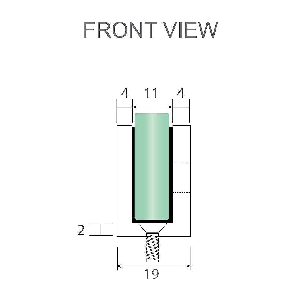 Frameless Corner Shower Screen 47x47 Inch with White Brackets & Stainless Steel Hinges - Square Knob Handle for Modern Bathroom Renovation | Waterproof Glass Enclosure for Walk-in Showers & Bathroom Upgrades