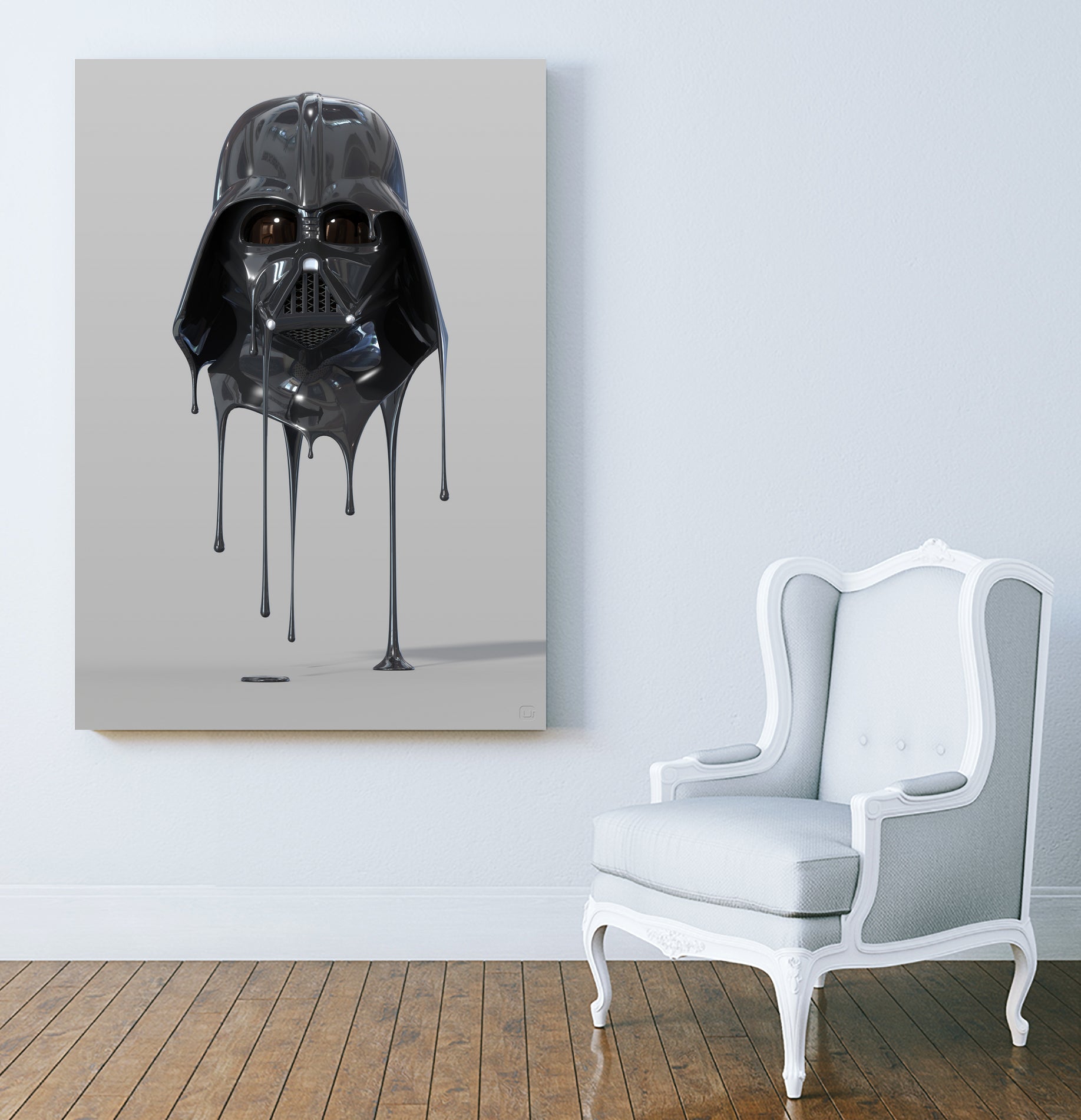 Darth Vader Melting Ice Cube Tray - Star Wars Novelty Silicone Mold for Cocktails, Drinks & Party Ice - Perfect for Star Wars Fans, Themed Parties & Home Bar Accessories