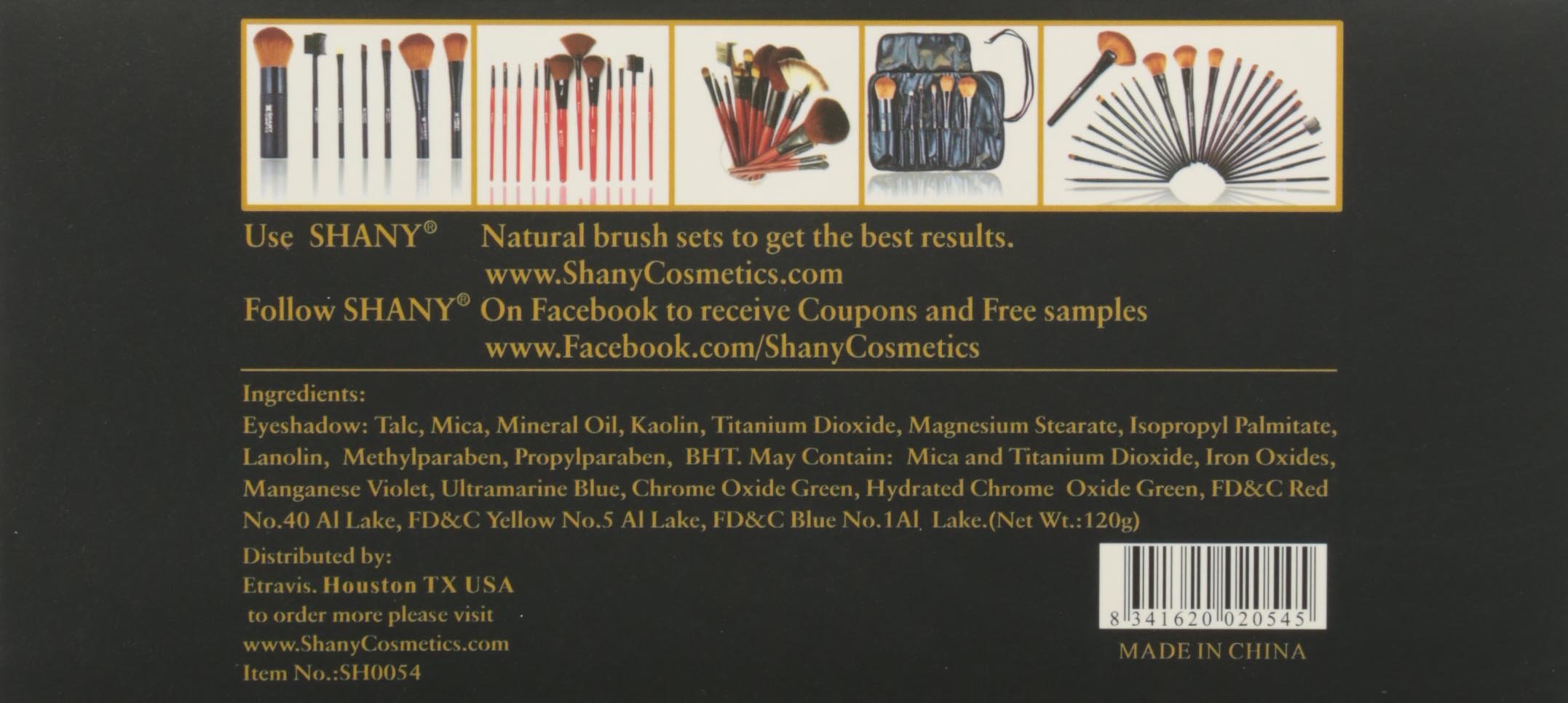 SHANY 2011 All-In-One Makeup Kit with Shimmer Blend & Leather Case - Limited Edition | Perfect for Professional Makeup Artists, Bridal Makeup, and Special Occasions