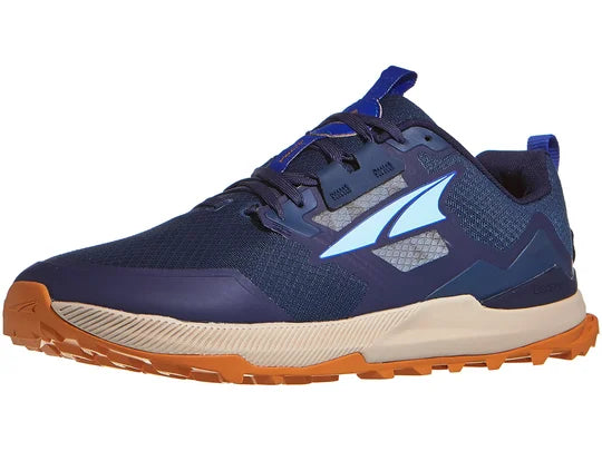 ALTRA Men's Lone Peak 7 Wide Trail Running Shoes - Navy Blue | Lightweight Hiking & Outdoor Adventure Footwear for Men