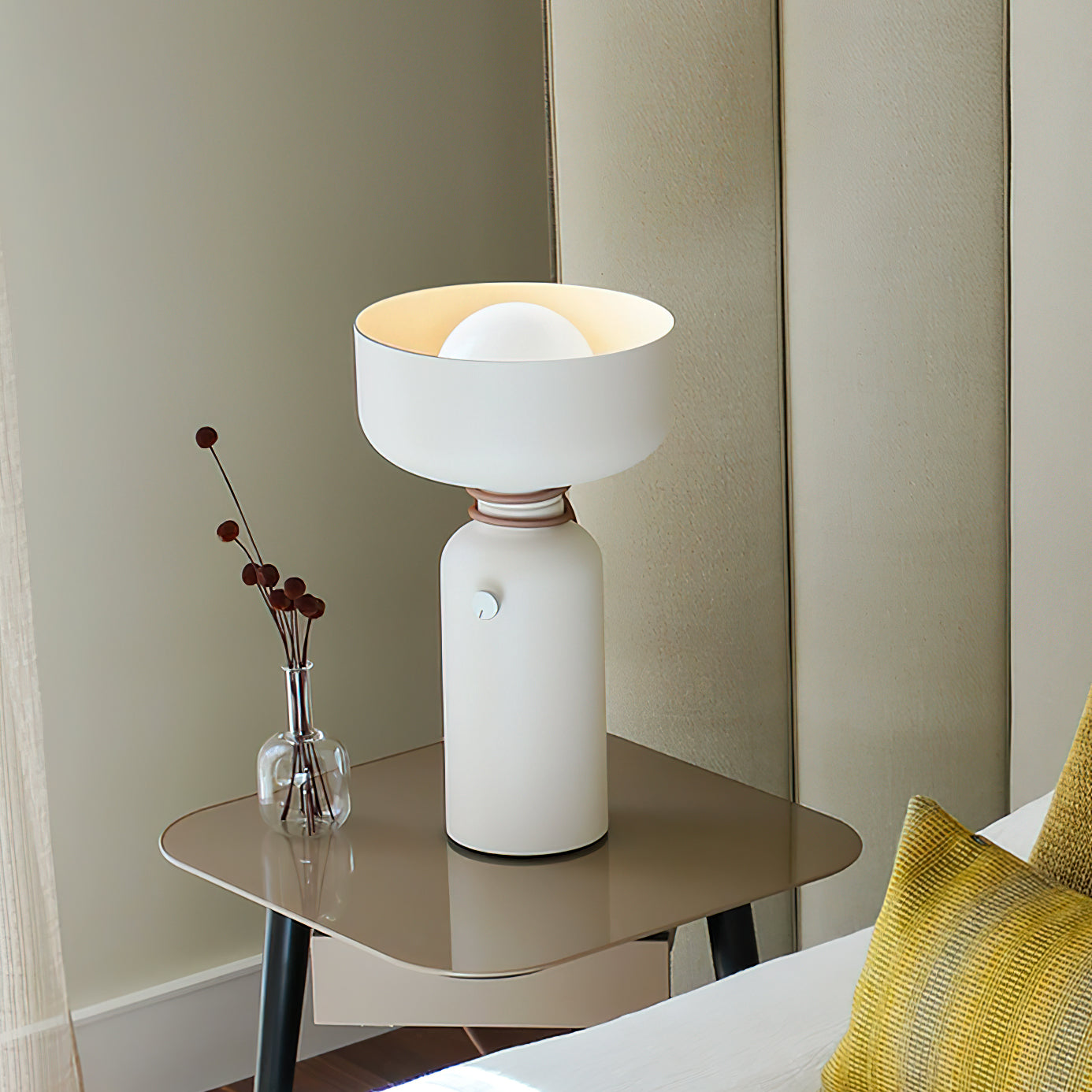 Dumbbell Table Lamp - Adjustable LED Desk Light for Home Office, Gym & Study - Stylish Modern Lighting for Workout & Reading