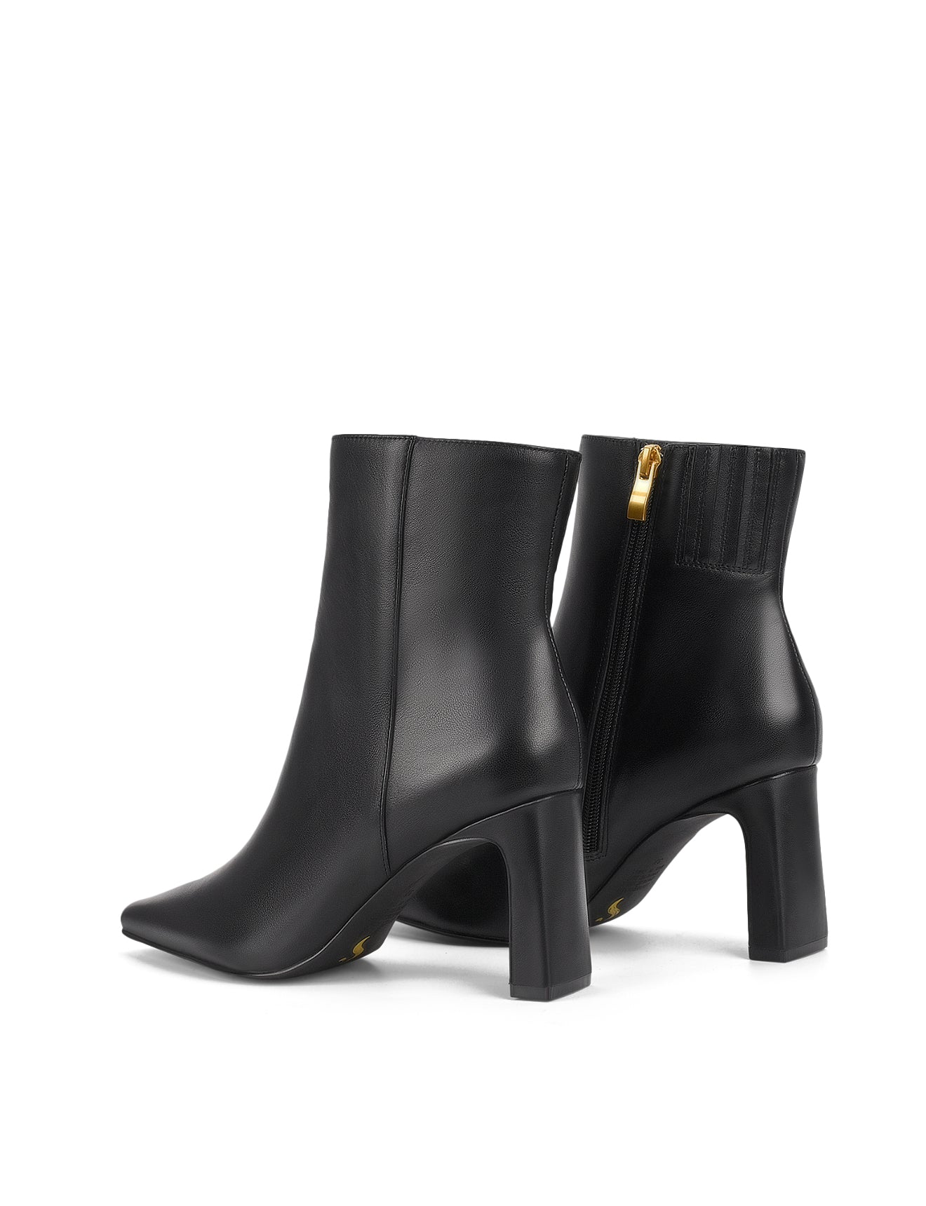 Cassidy Women's Black Leather Ankle Boots - Stylish & Comfortable for Fall, Winter & Everyday Wear