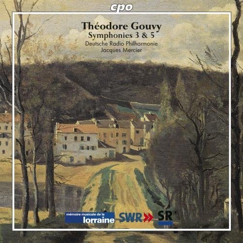 Theodore Gouvy: Symphonies No. 3 & 5 - Classical Music CD by Gouvy & Mercier, Deutsche Radio Philharmonic (2009) | Perfect for Classical Music Lovers & Audiophiles