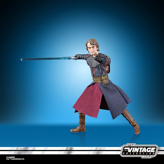 Star Wars The Vintage Collection Anakin Skywalker 3.75-Inch Action Figure - Highly Articulated Collectible Toy for Display & Play | Perfect for Fans, Collectors & Gift Giving