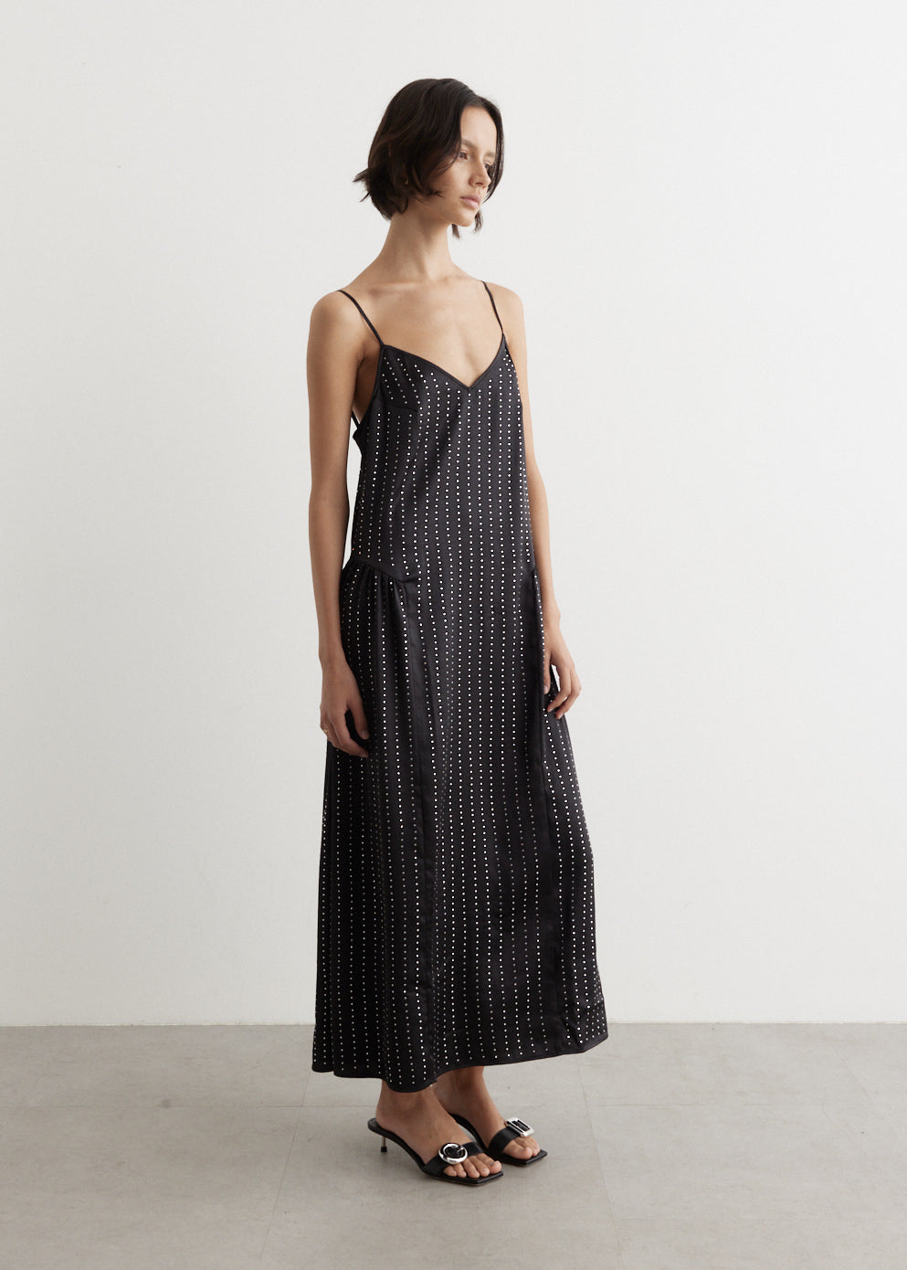 Adele Black Dress for Women - Elegant Evening Party Gown (Style C9872) | Perfect for Prom, Cocktail Parties & Special Occasions