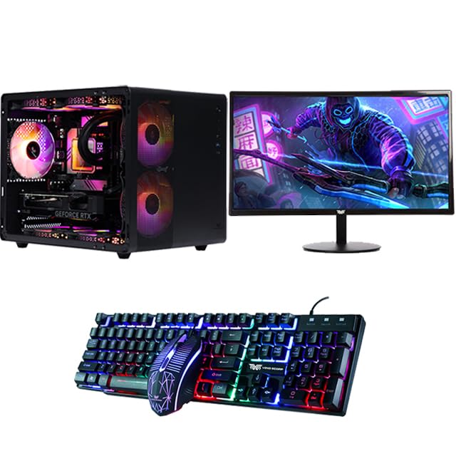 Veno Scorp Gaming PC Bundle with 24