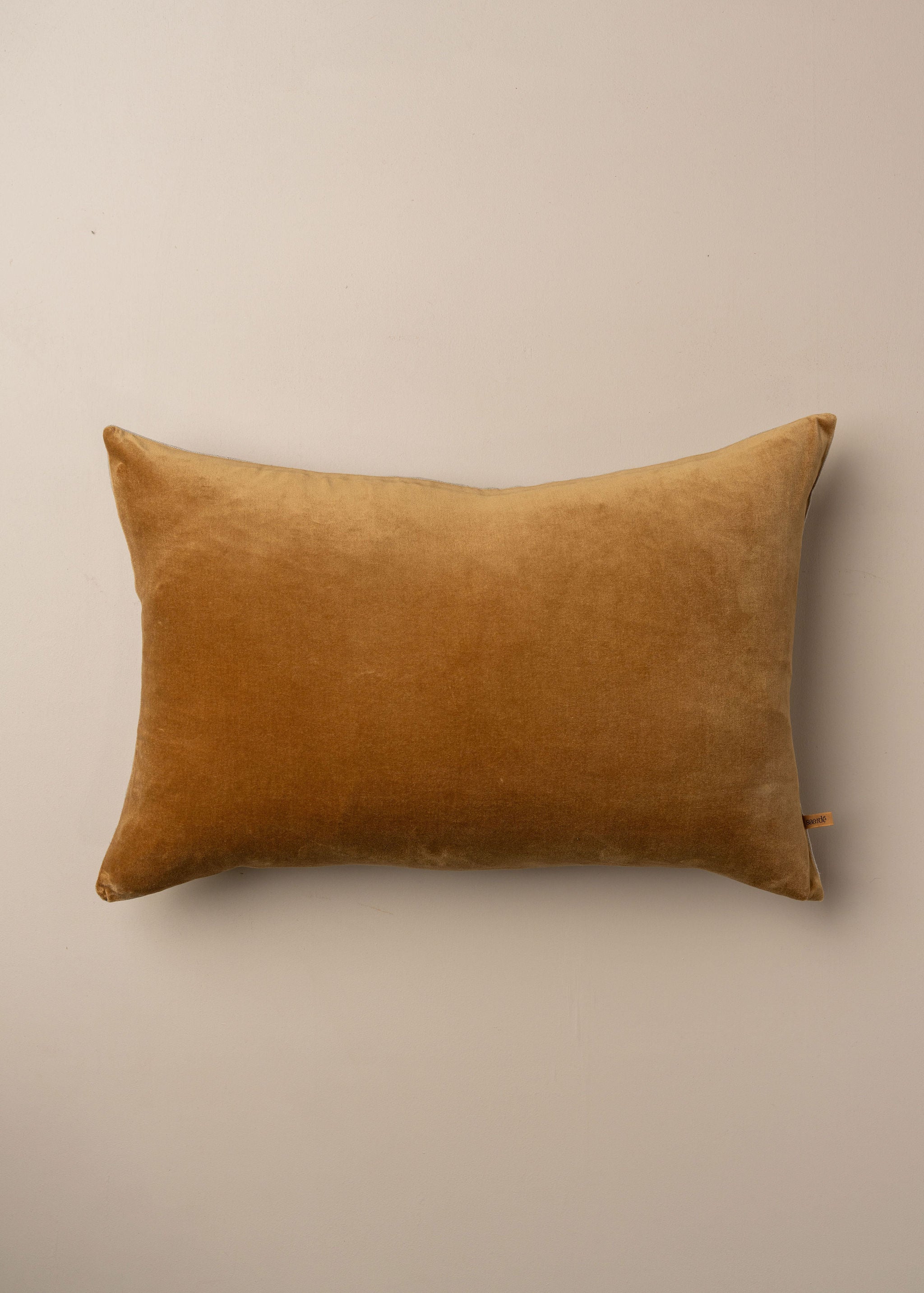 Premium Linen & Velvet Throw Pillow Covers - Soft Nutmeg Brown Decorative Cushion Covers for Sofa, Bed, Chair - Home Decor & Living Room Accent