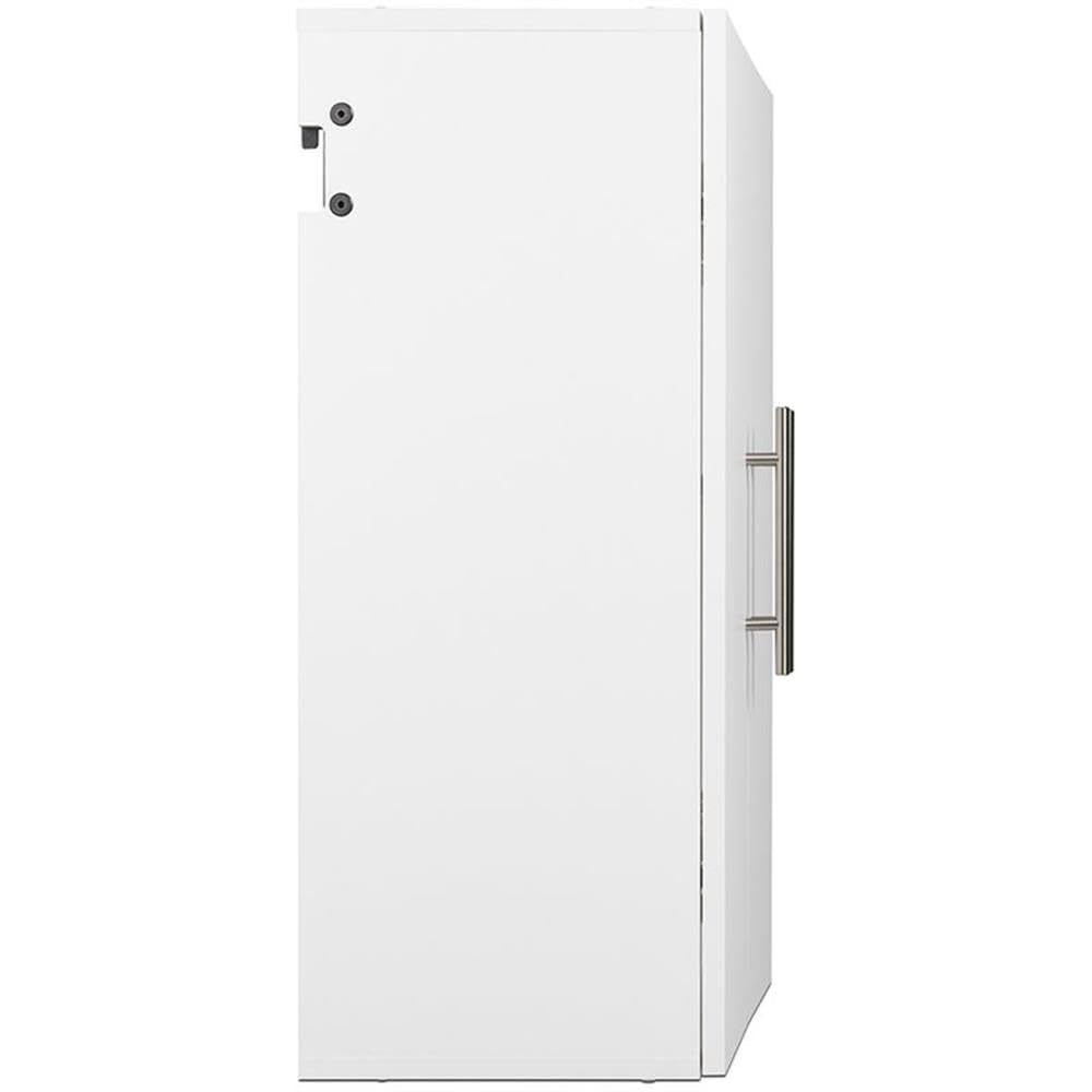 White Wall Mounted Garage Cabinet Set - 2 Piece for Home Storage