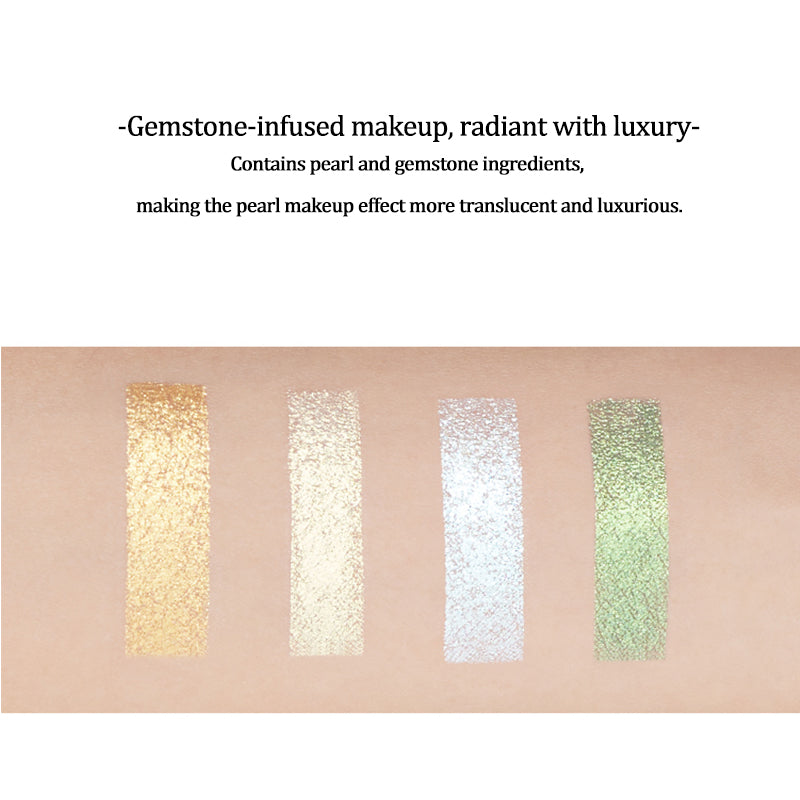 Perfect Diary Sparkling Gem Shimmer Powder - Highlighter Makeup for Face & Body, Vegan & Cruelty-Free - Ideal for Parties, Date Nights & Special Occasions
