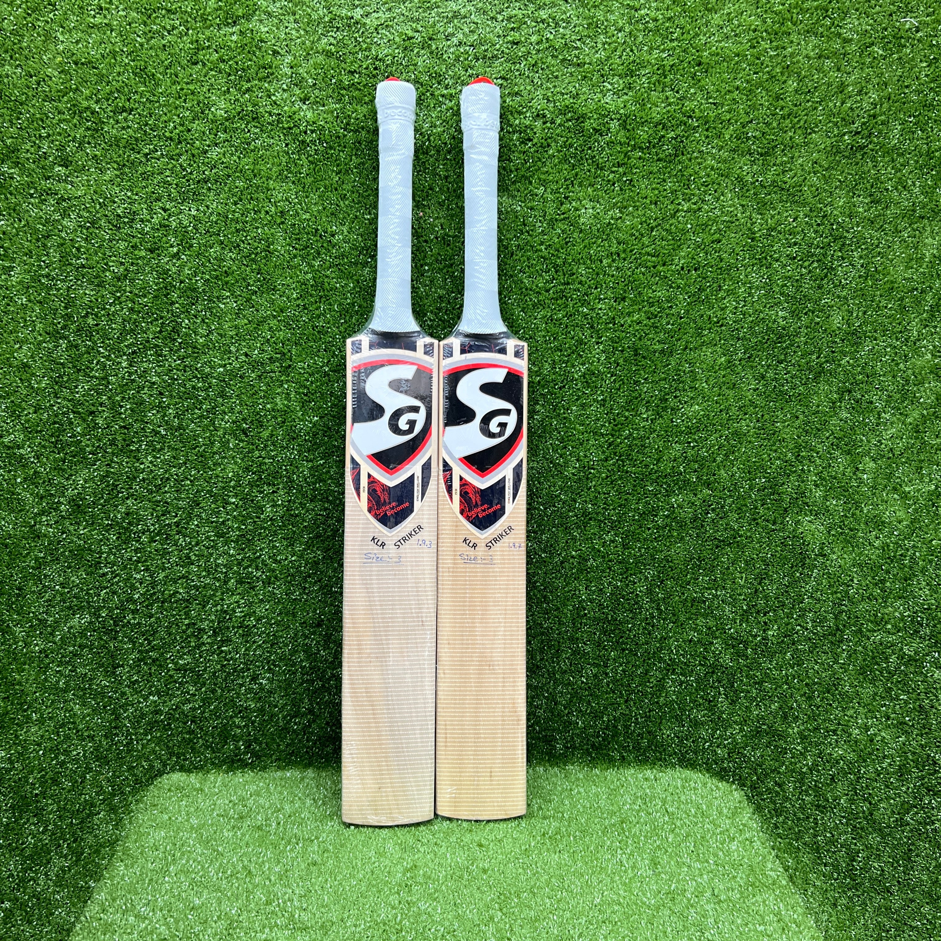 SG KLR Striker Junior/Youth English Willow Cricket Bat 2024 - Premium Cricket Equipment for Young Players | Perfect for Training & Matches