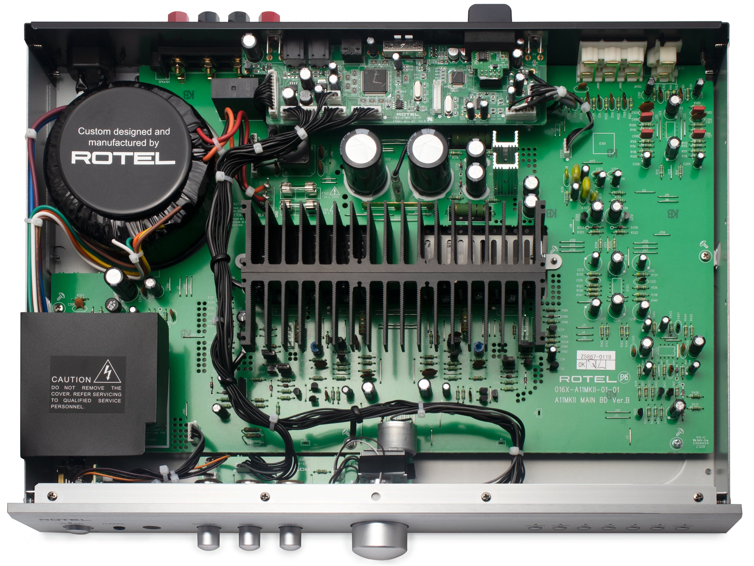 Rotel A11 Mkii Stereo Integrated Amplifier - High-Fidelity Audio for Home Theater & Music Listening