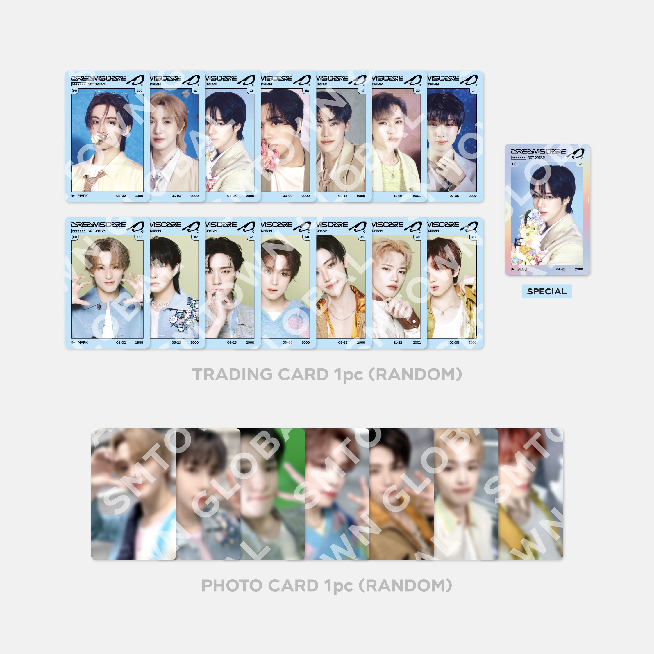 NCT DREAM 'DREAM FINDER Chase The Light' Trading Card Set [A Version] - Limited Edition K-Pop Collectible for Fans, Gift Idea & Display Piece