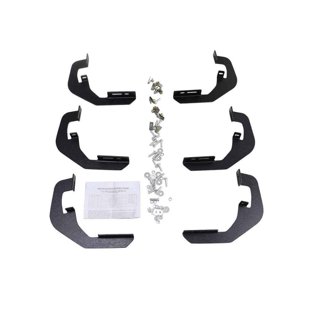 FREEMOTOR802 Chrome & Black Stainless Steel 6