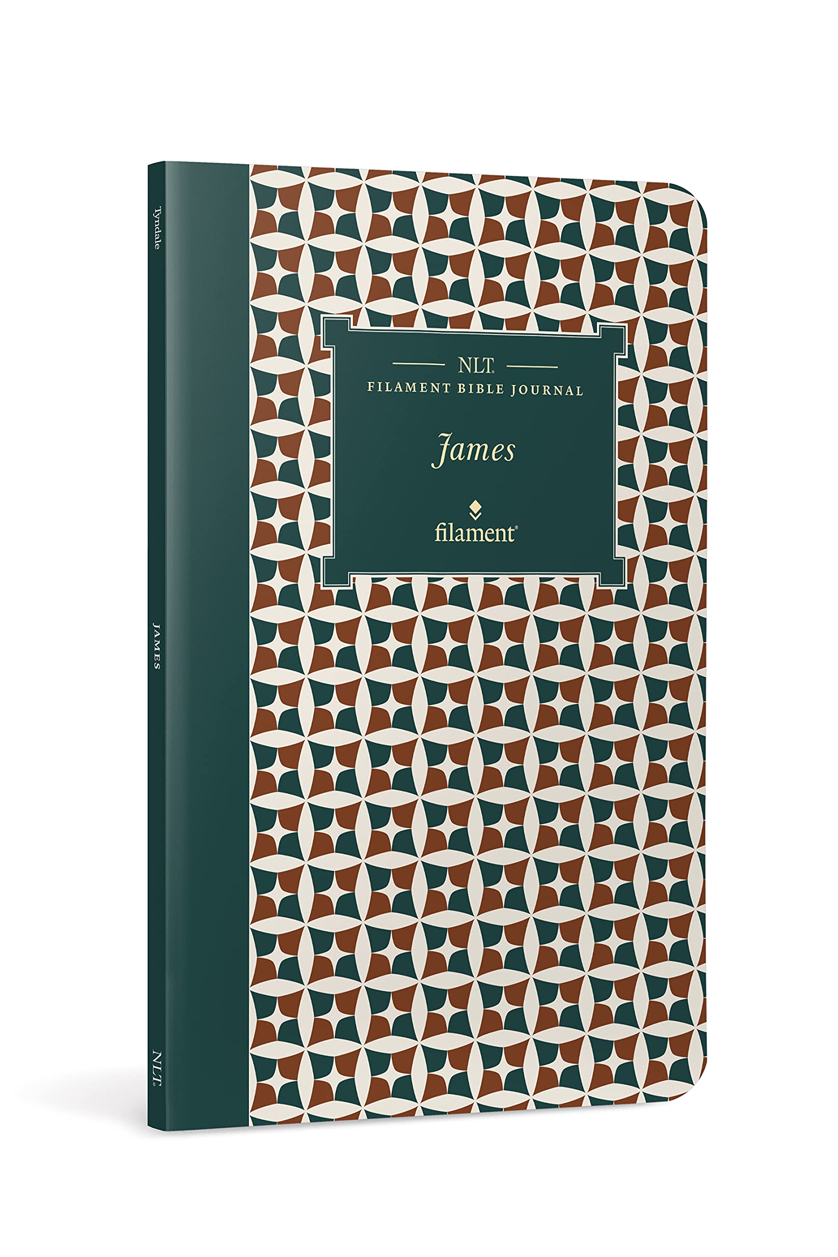 NLT Filament Bible Journal: James (Softcover) - Study & Reflect on Scripture with Highlighting & Note-Taking - Perfect for Personal Devotion, Small Groups & Bible Study