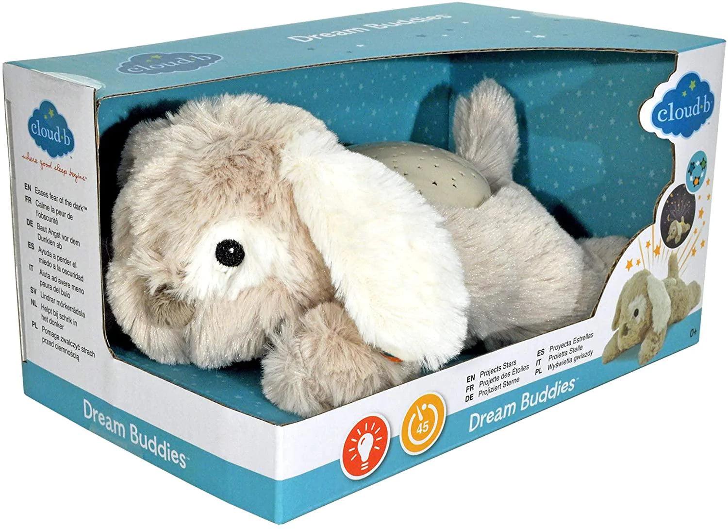 Cloud B Dream Buddies™ Patch the Puppy - Soothing Stuffed Animal for Kids | Night Light & Sleep Aid Toy | Perfect for Bedtime Comfort & Nursery Decor