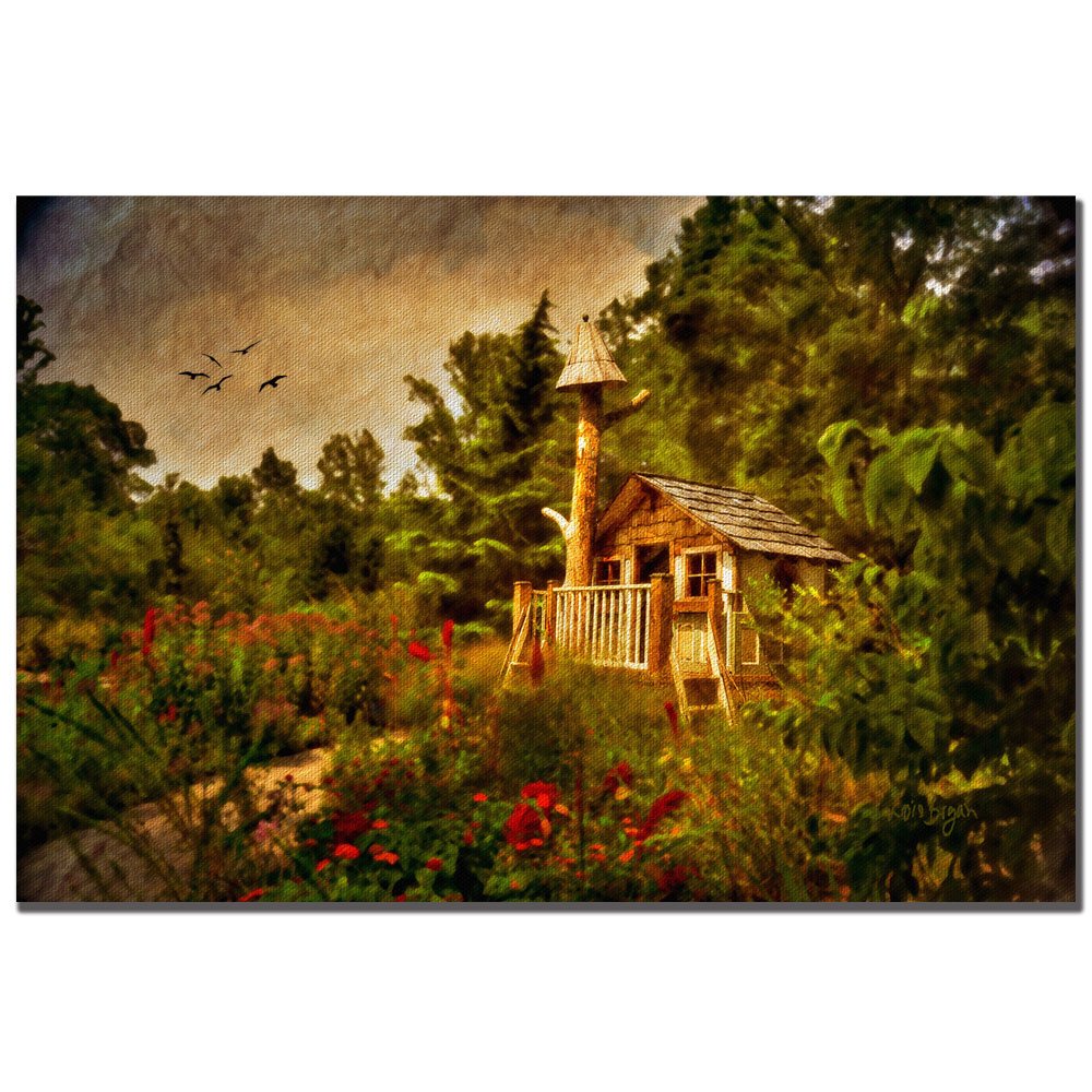 The Shire Canvas Art Print by Lois Bryan - 22x32 Inch Landscape Wall Decor for Living Room, Bedroom & Office - Perfect for Tolkien Fans & Fantasy Lovers