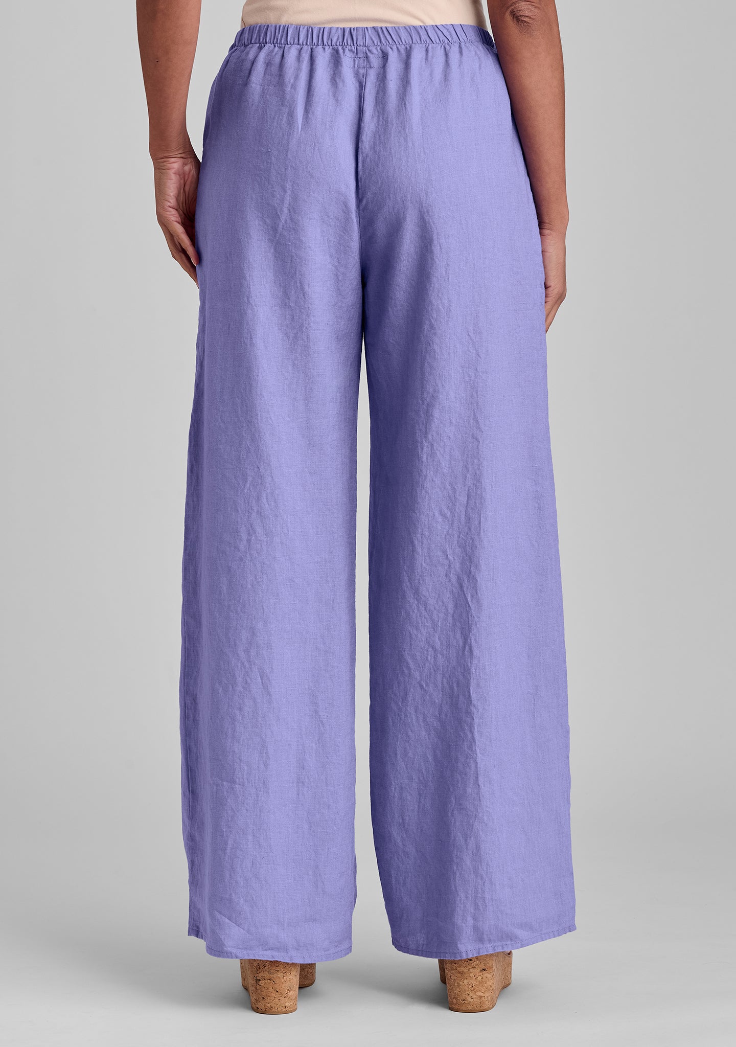 Stylish Full Length Linen Pants for Women - Comfortable Summer Picnic Pants - Perfect for Outdoor Activities, Beach Vacations & Casual Wear