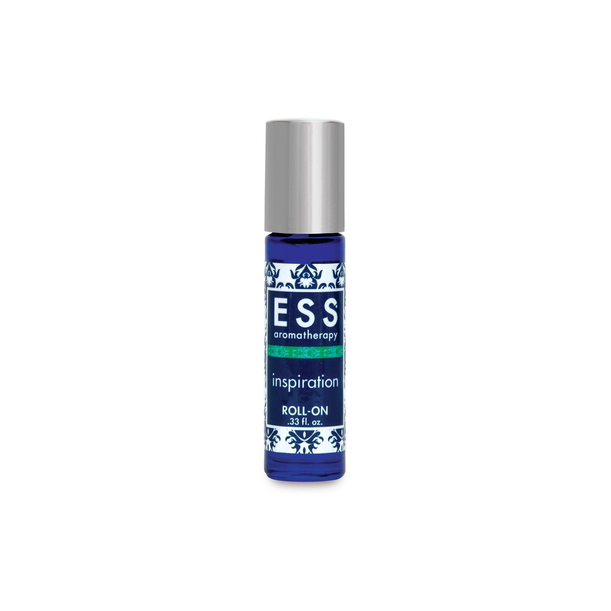 ESS Inspiration Aromatherapy Essential Oil Roll On - Portable Stress Relief & Relaxation for Home, Office & Travel