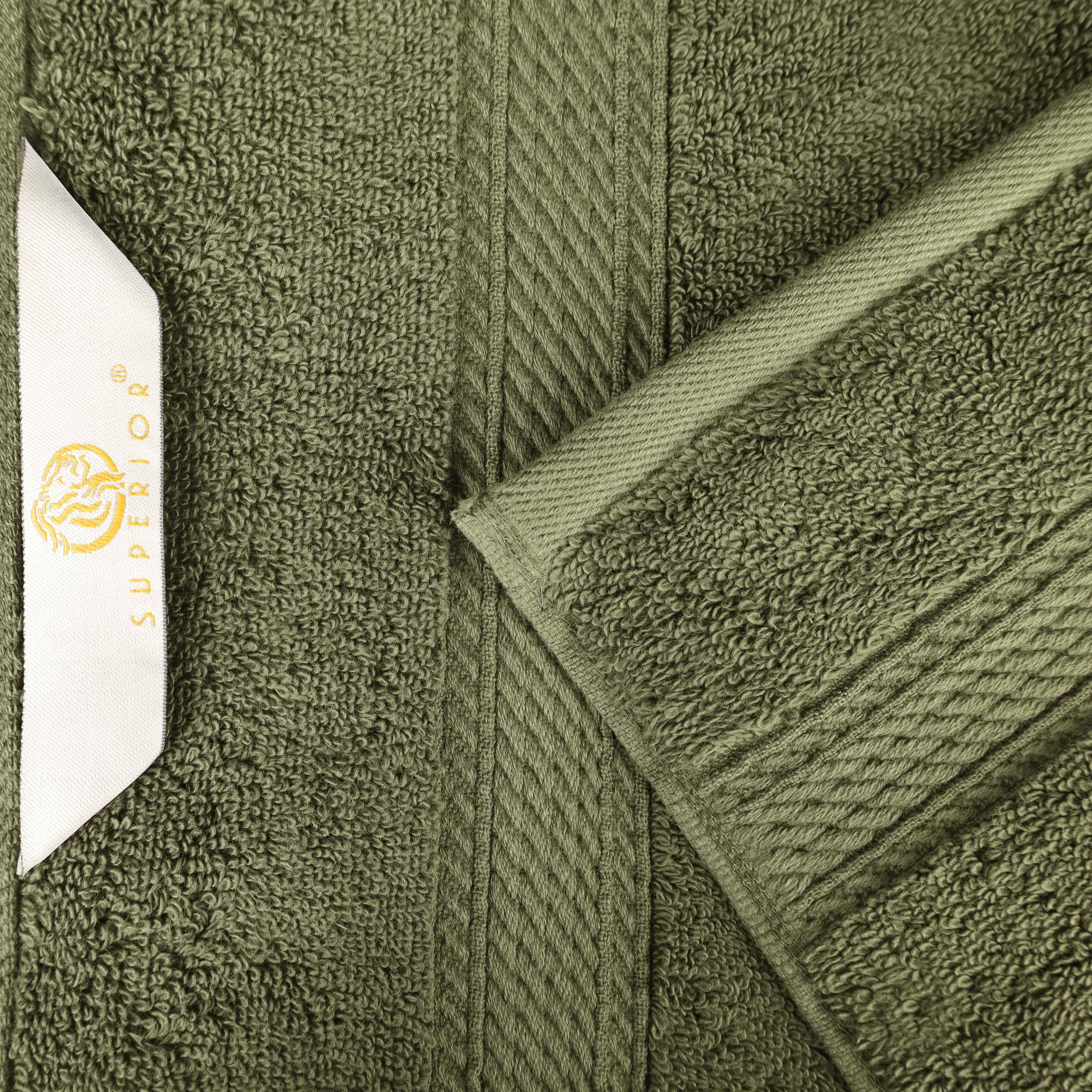 Premium 100% Egyptian Cotton Plush Heavyweight Luxury Bath Towel Set of 6 - Ultra Soft & Absorbent for Spa, Hotel & Home Use