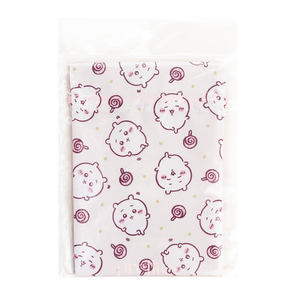Chiikawa Cute Cartoon Drawstring Pouch Bag for Cosplay, Anime Convention & School Supplies - Kawaii Japanese Character Storage Organizer for Makeup, Pencils & Small Accessories
