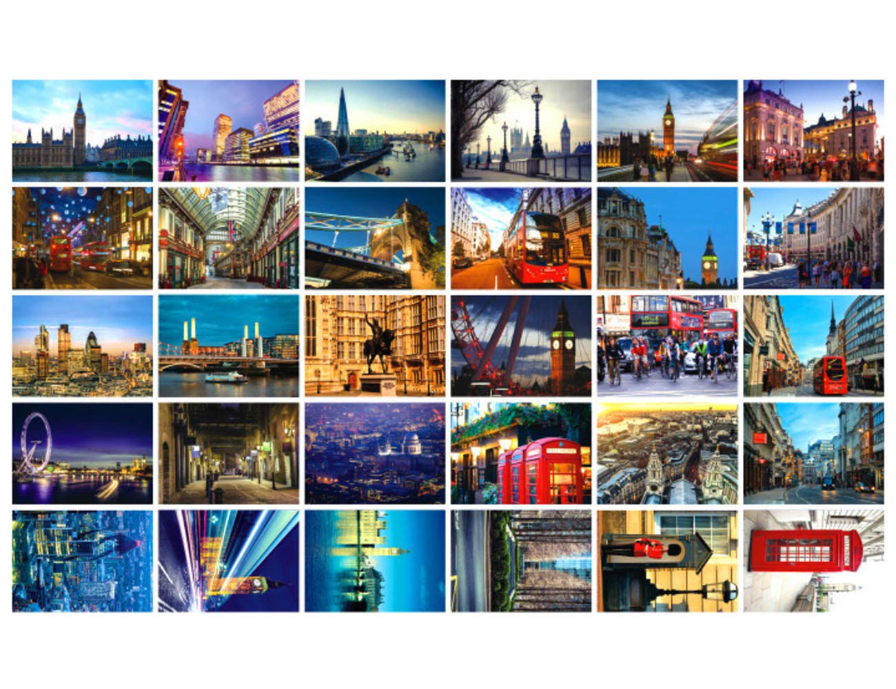 30-Piece Assorted Travel Postcards Set - Famous Landmarks from Around the World (4x6 Inches) | Bulk Postcards for Collectors, Scrapbooking & Souvenirs - Perfect for London, Paris & More