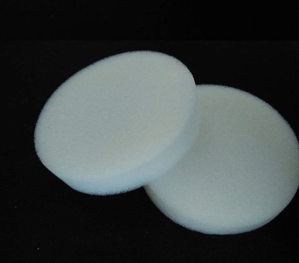 8-Piece Air Cushion Makeup Sponge Set - Soft Round Powder Puff & Blender Sponge Replacement for BB/CC Cream & Liquid Foundation - Fits All Skin Types (White) - Perfect for Daily Makeup Application & Travel Touch-Ups