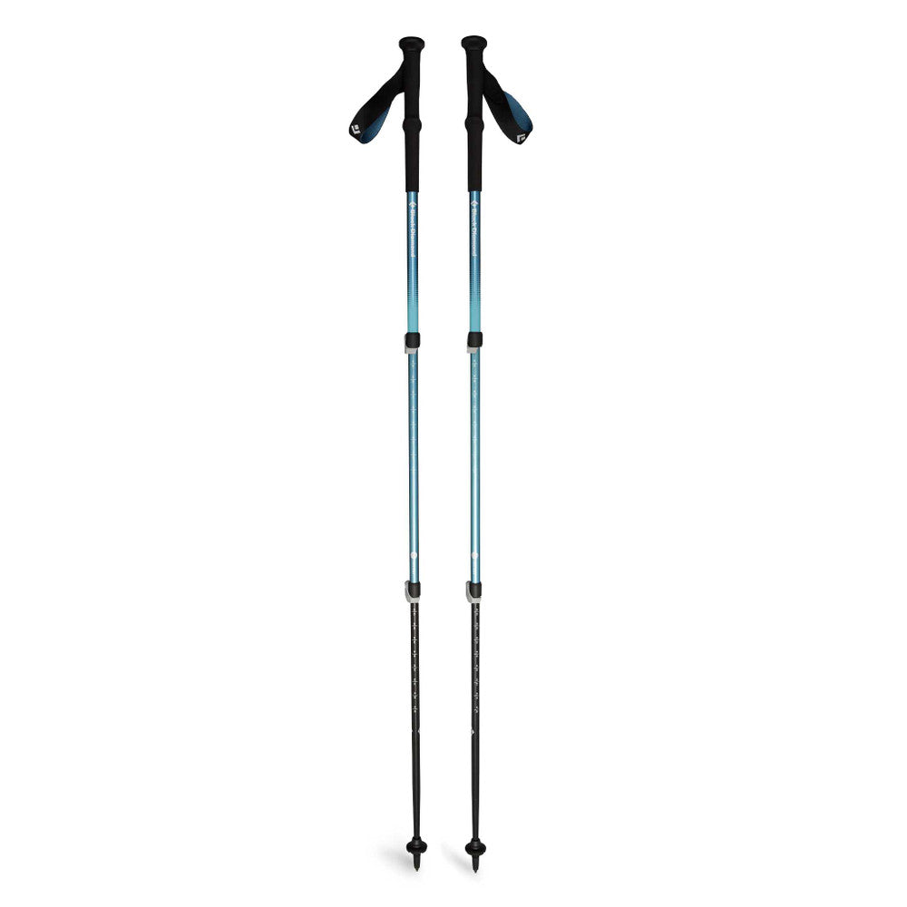 Black Diamond Trail Back Trekking Poles - Lightweight Adjustable Hiking Sticks for Men & Women - Perfect for Backpacking, Mountain Climbing & Outdoor Adventures