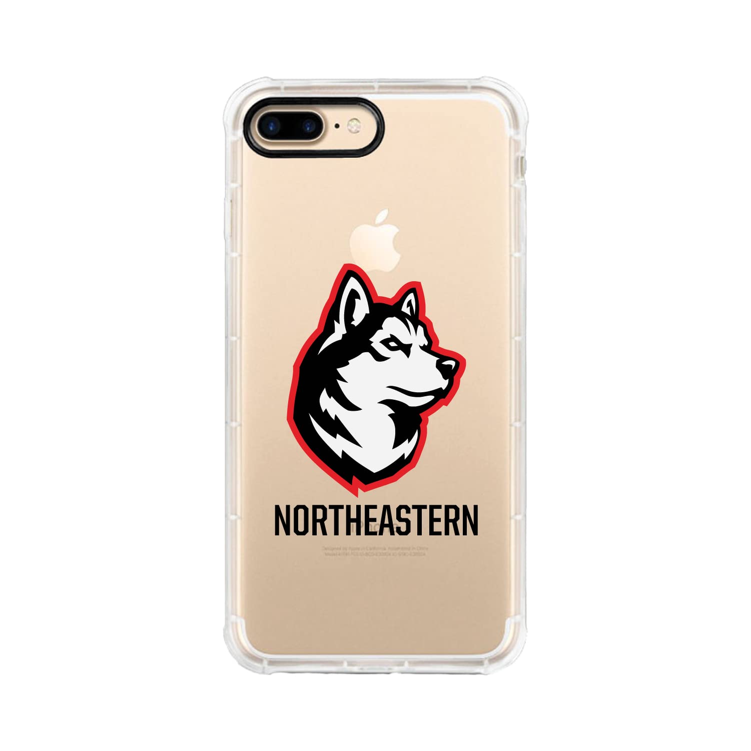 OTM Essentials Northeastern University Tough Edge Protective Phone Case - Durable Shockproof Cover for iPhone & Samsung - Perfect for Students, Alumni & Fans - Campus Life, Sports & Everyday Use